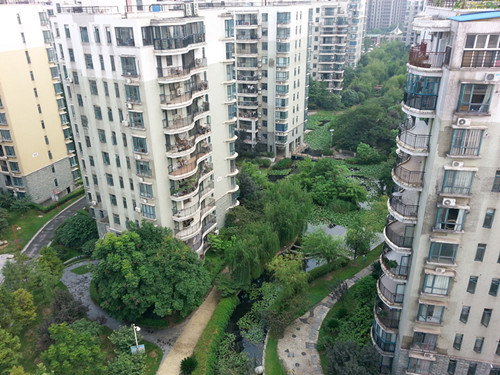 名都花园小区实景图
